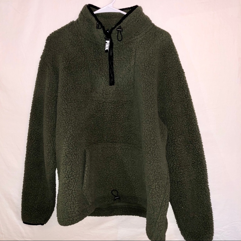 sherpa quarter zip
